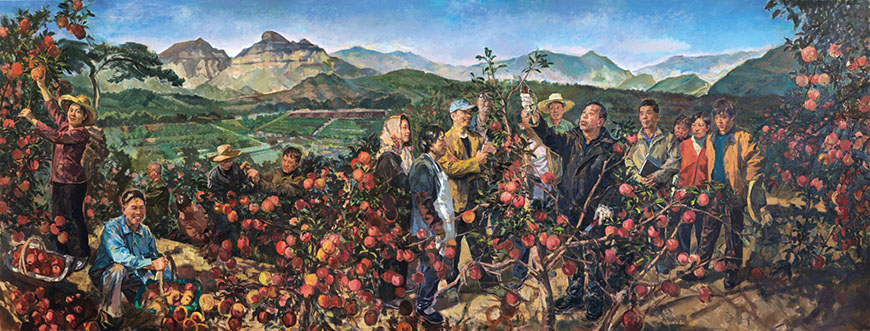 范迪安:丹青描绘脱贫攻坚的伟大画卷