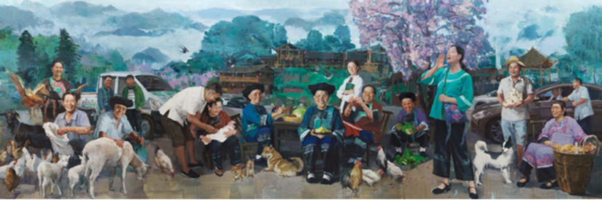 范迪安:丹青描绘脱贫攻坚的伟大画卷