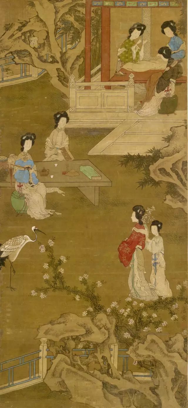  唐伯虎《仕女图》